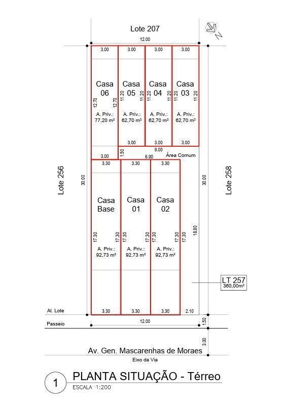 Casa duplex no Mutuá.