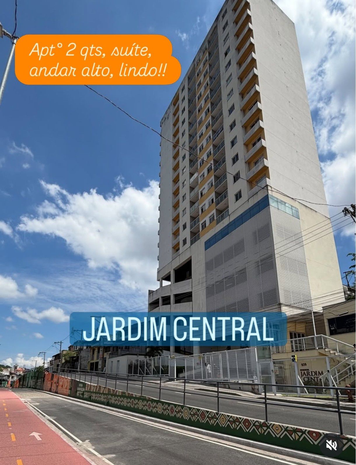 2 Quartos (1 Suíte) com Varanda